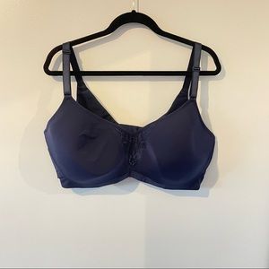 Torrid Curve Everyday Lightly Lined Bra Wired Blue 42G